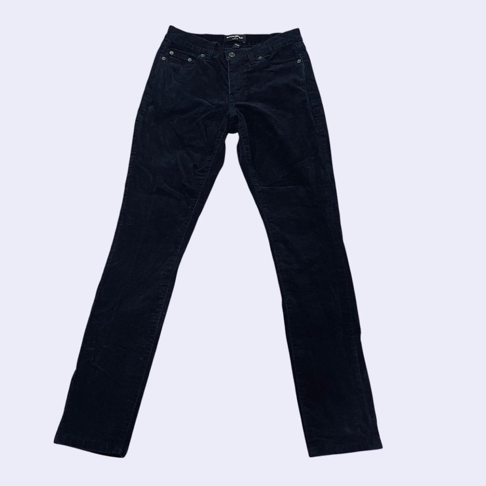Banana Republic Black Velvet Skinny Fit Jeans Size 25/0R
